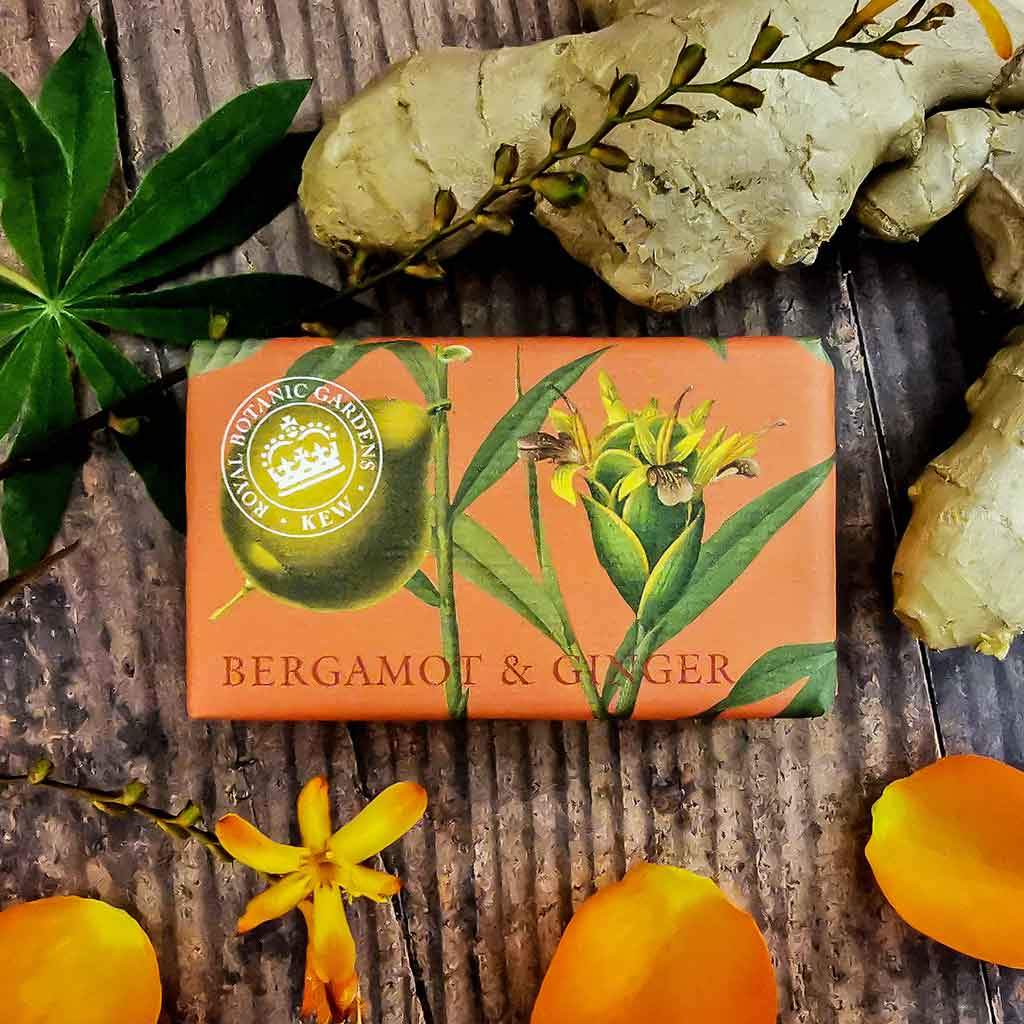 Kew Soap Bergamot & Ginger