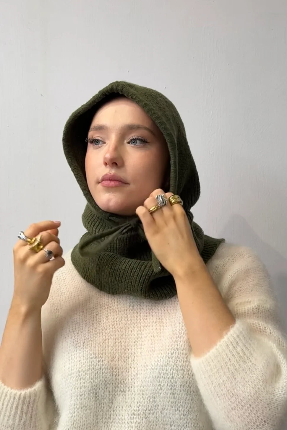 OST London - Cashmere Blend Balaclava