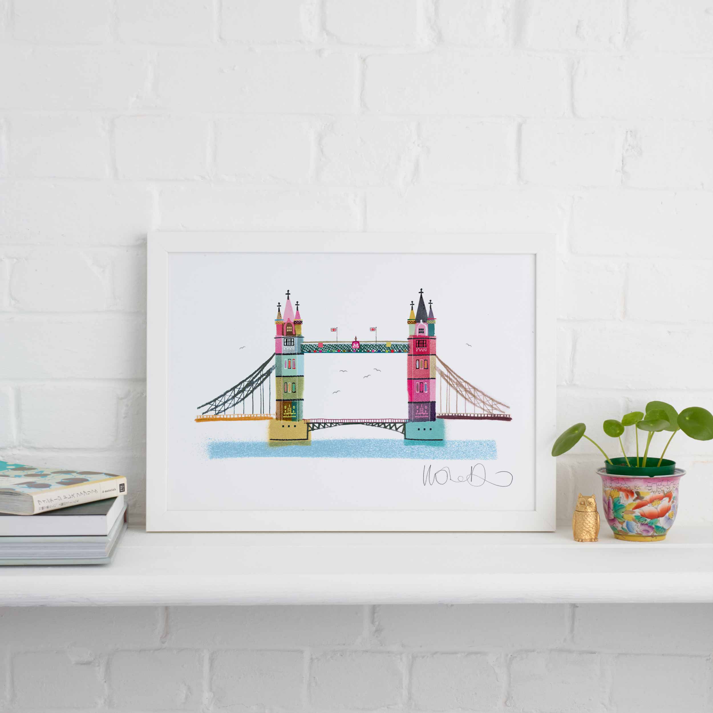 Tower Bridge - Landmarks Print - Unframed