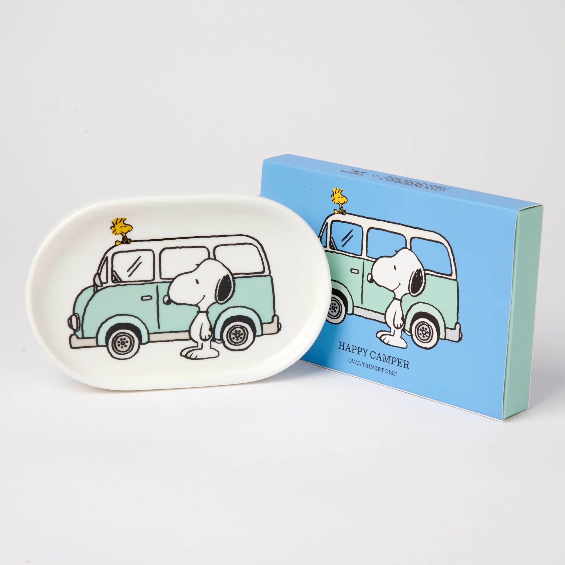 Peanuts Oval Shaped Trinket Dish - Camper