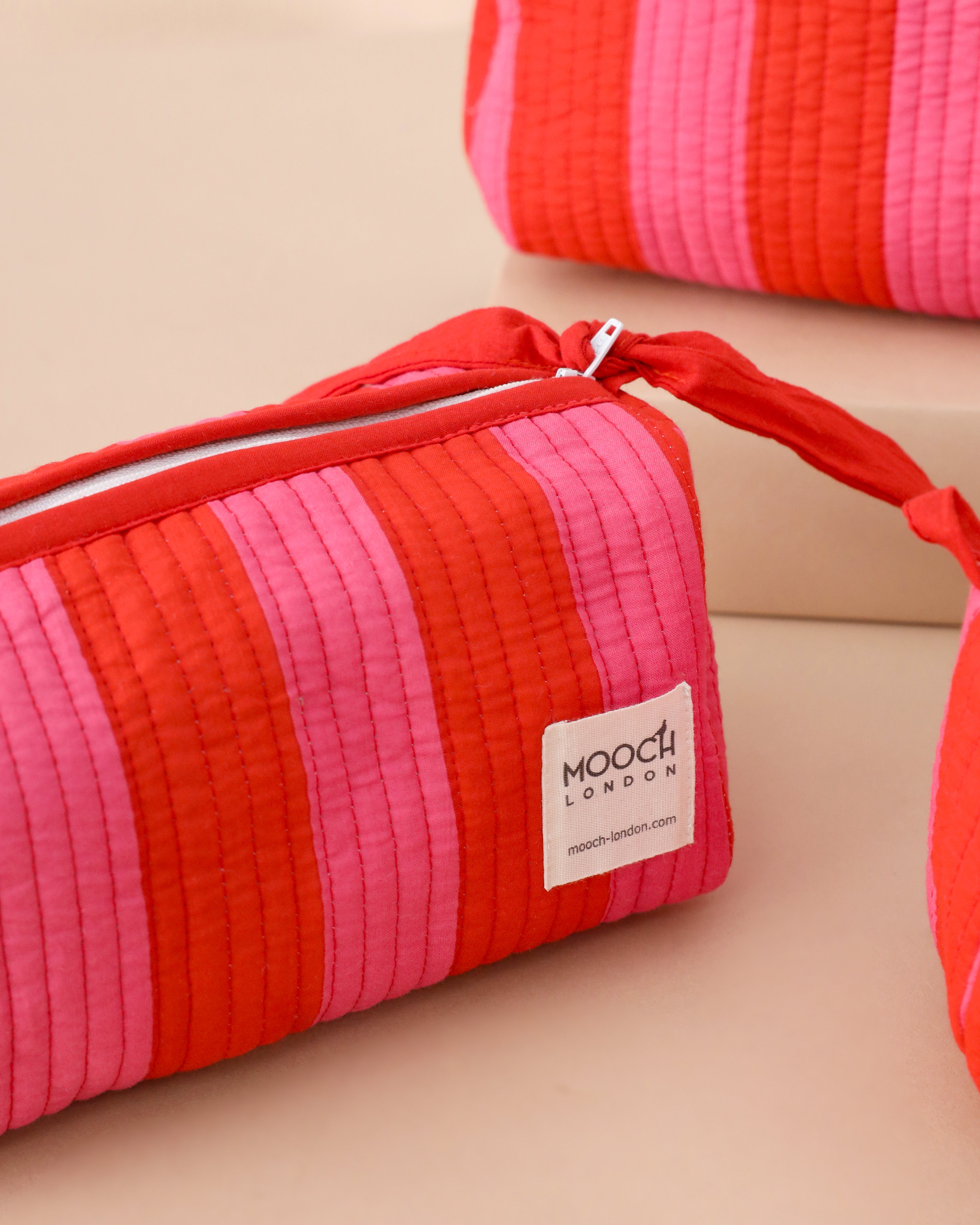 MOOCH London - Quilted Wash Bag - Large
