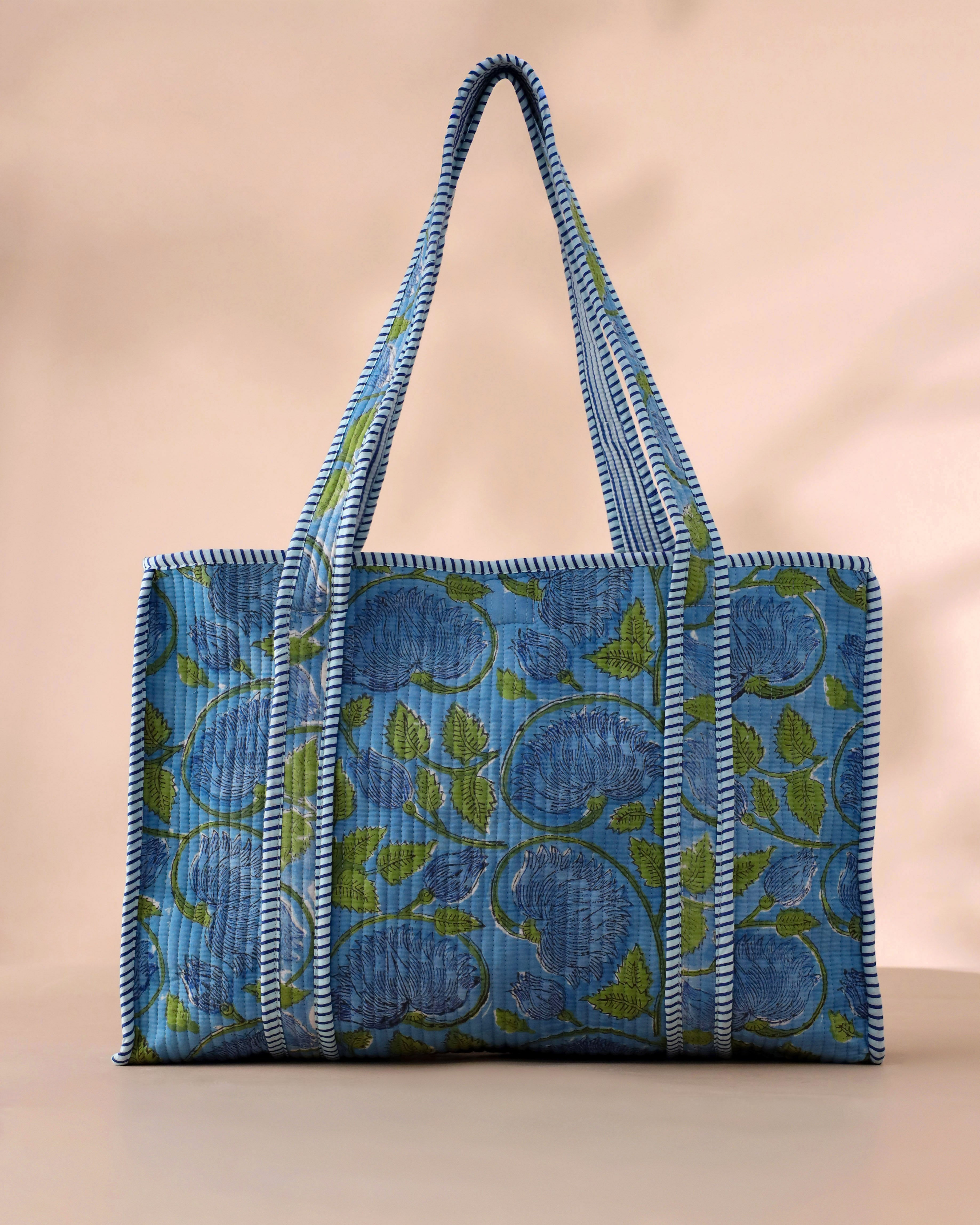 MOOCH London - Hand Block Print - Tote Bag