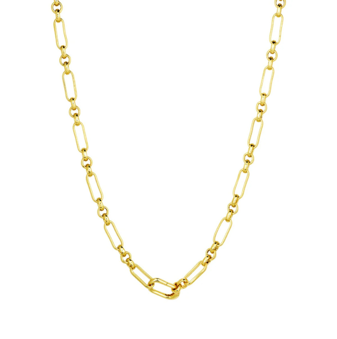 Ashiana - Gold Piaf Necklace - 32inch