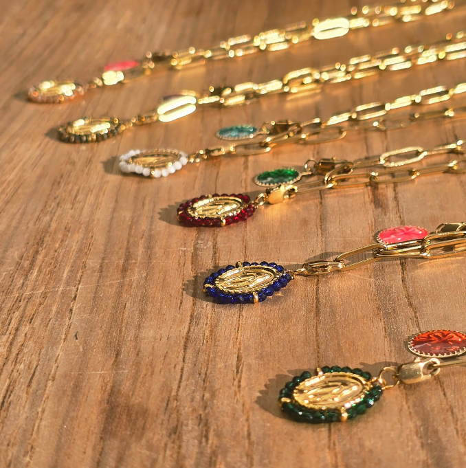 MOOCH London - Waterproof Gold Plated Santa Maria Necklace