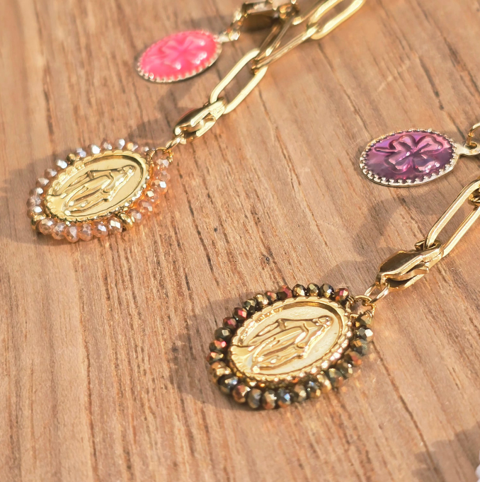 MOOCH London - Waterproof Gold Plated Santa Maria Necklace