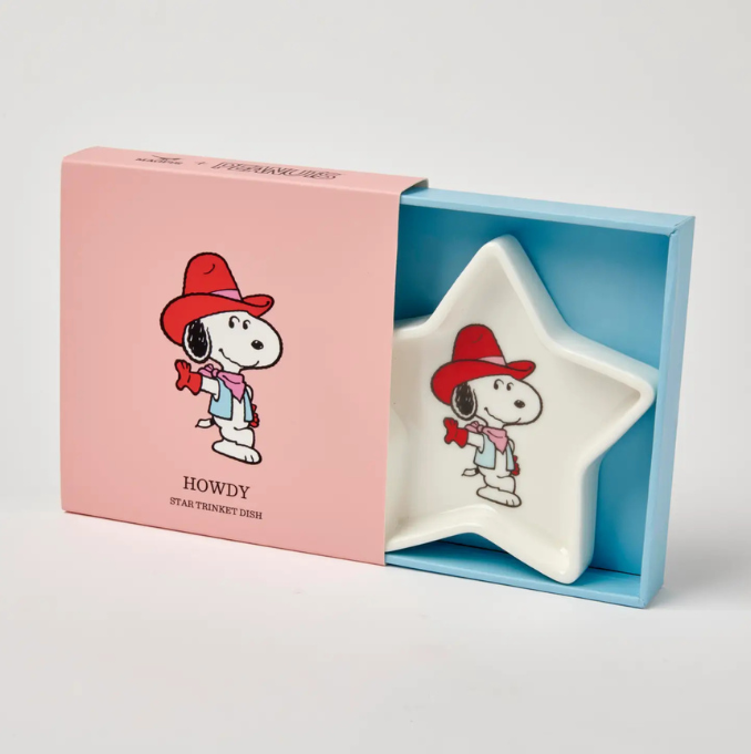 Snoopy - Peanuts Star Trinket Dish - Howdy