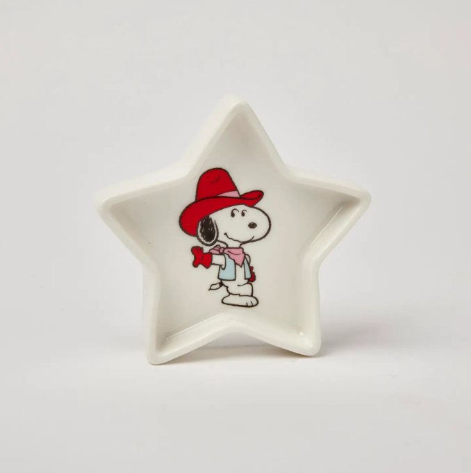 Snoopy - Peanuts Star Trinket Dish - Howdy