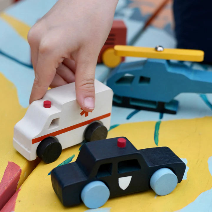 Emergency Transport - Wooden Toys