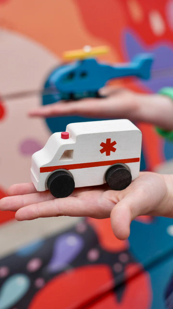 Emergency Transport - Wooden Toys
