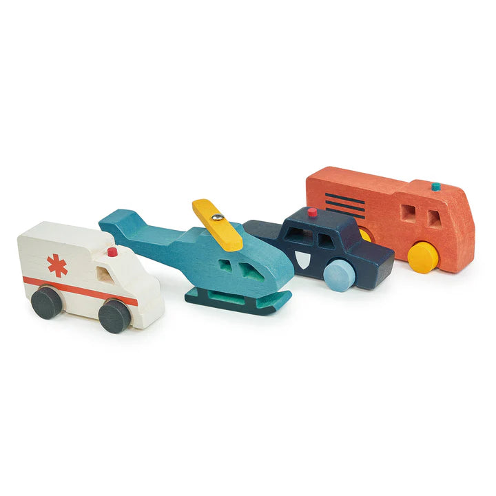 Emergency Transport - Wooden Toys