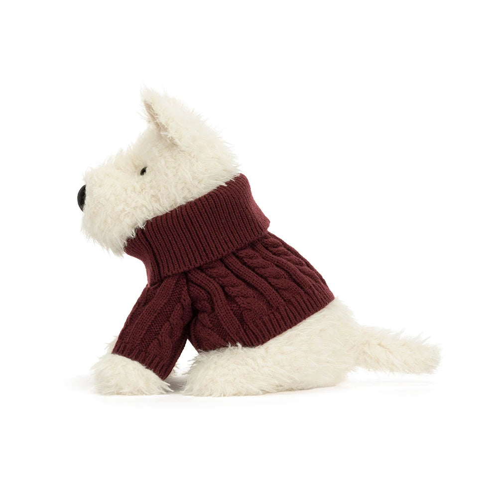 Jellycat - Munro Scottie Dog Winter Jumper