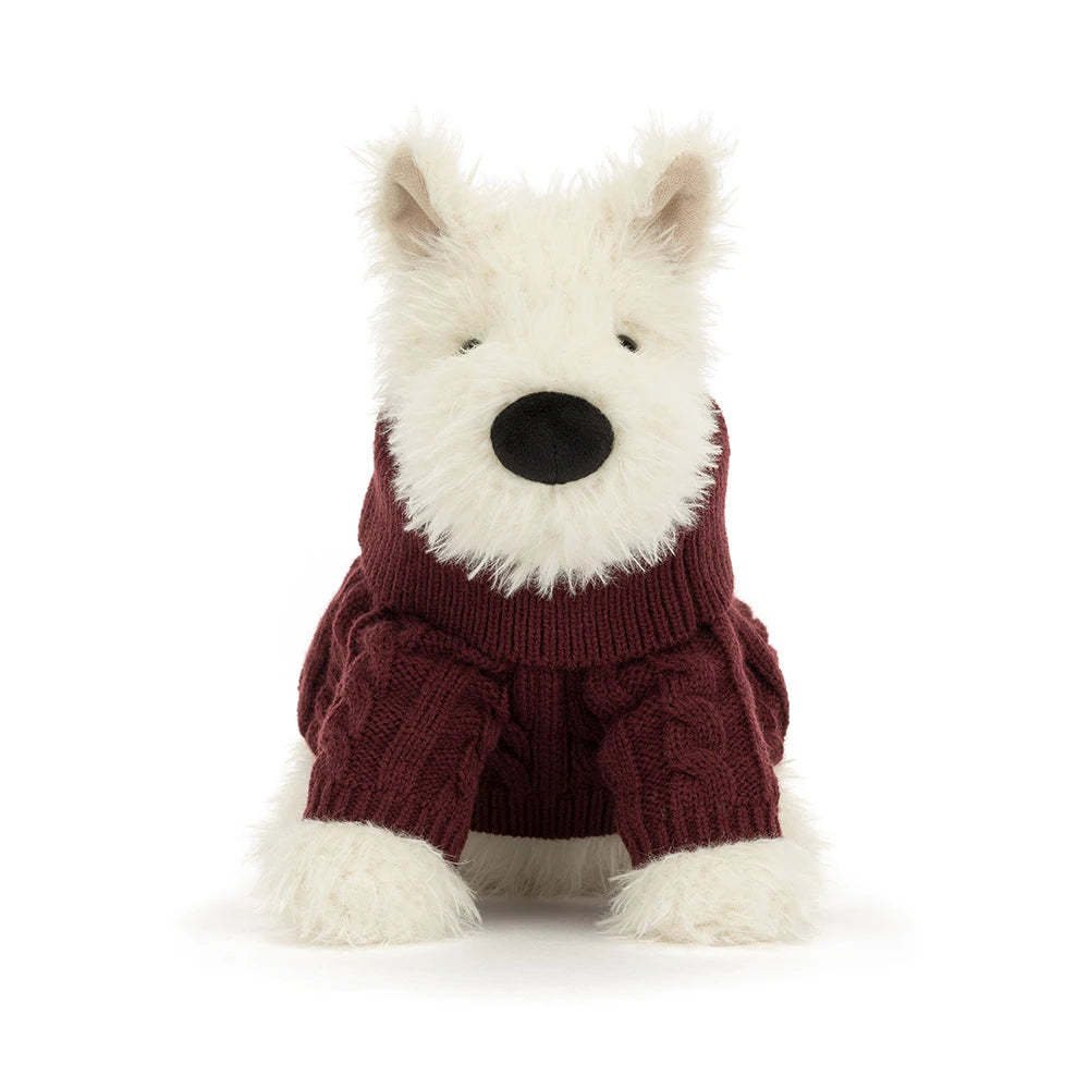 Jellycat - Munro Scottie Dog Winter Jumper