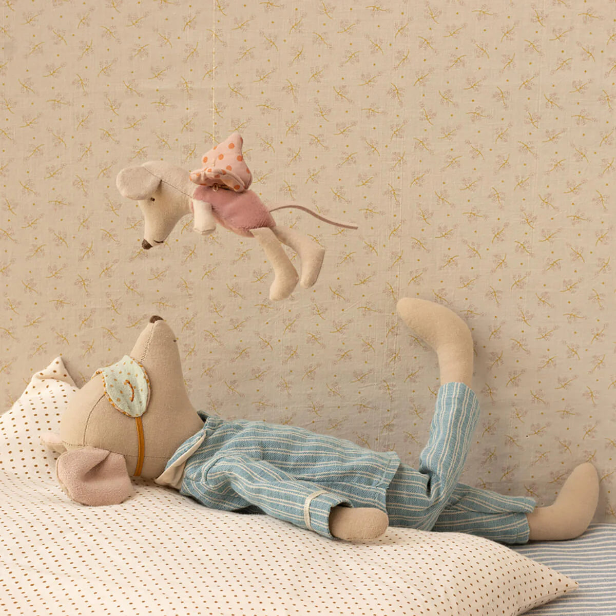 Maileg - Little Fairy Mouse - Rose