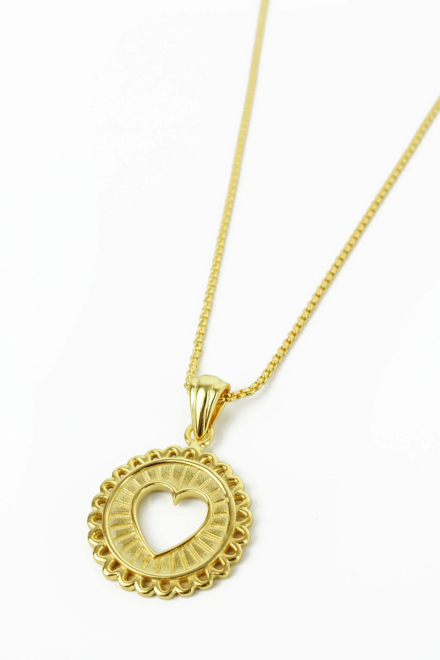 Heart Cut-Out Necklace