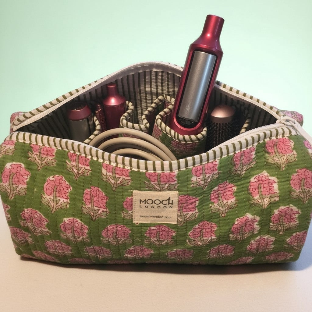 MOOCH London - Quilted Hair Tool & Accessories Bag