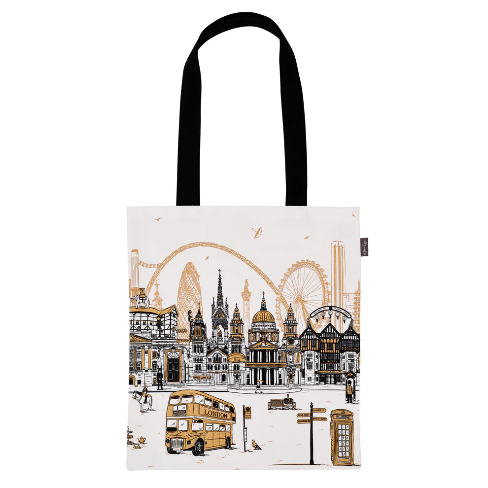 Quintessentially London Canvas Tote Bag