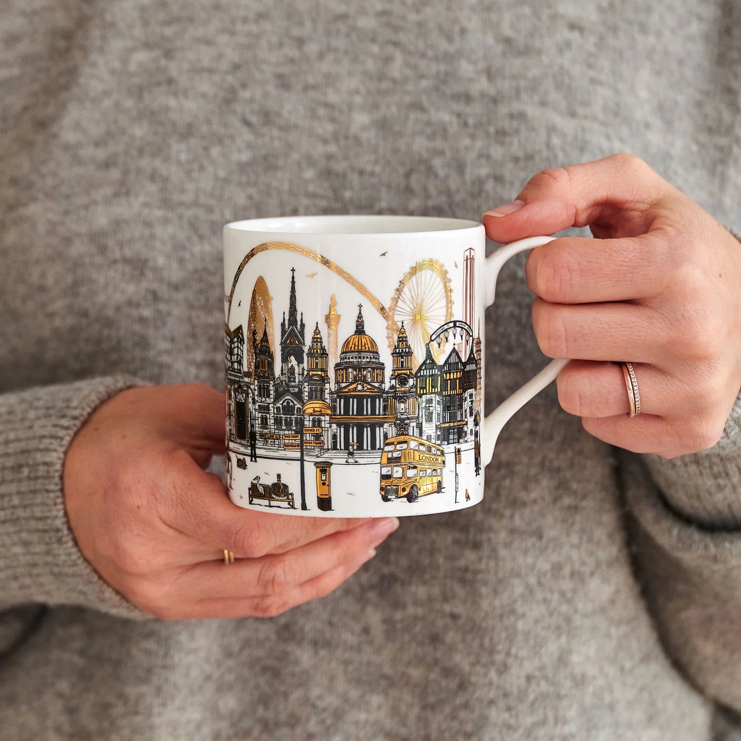 Quintessentially London Fine Bone China Mug