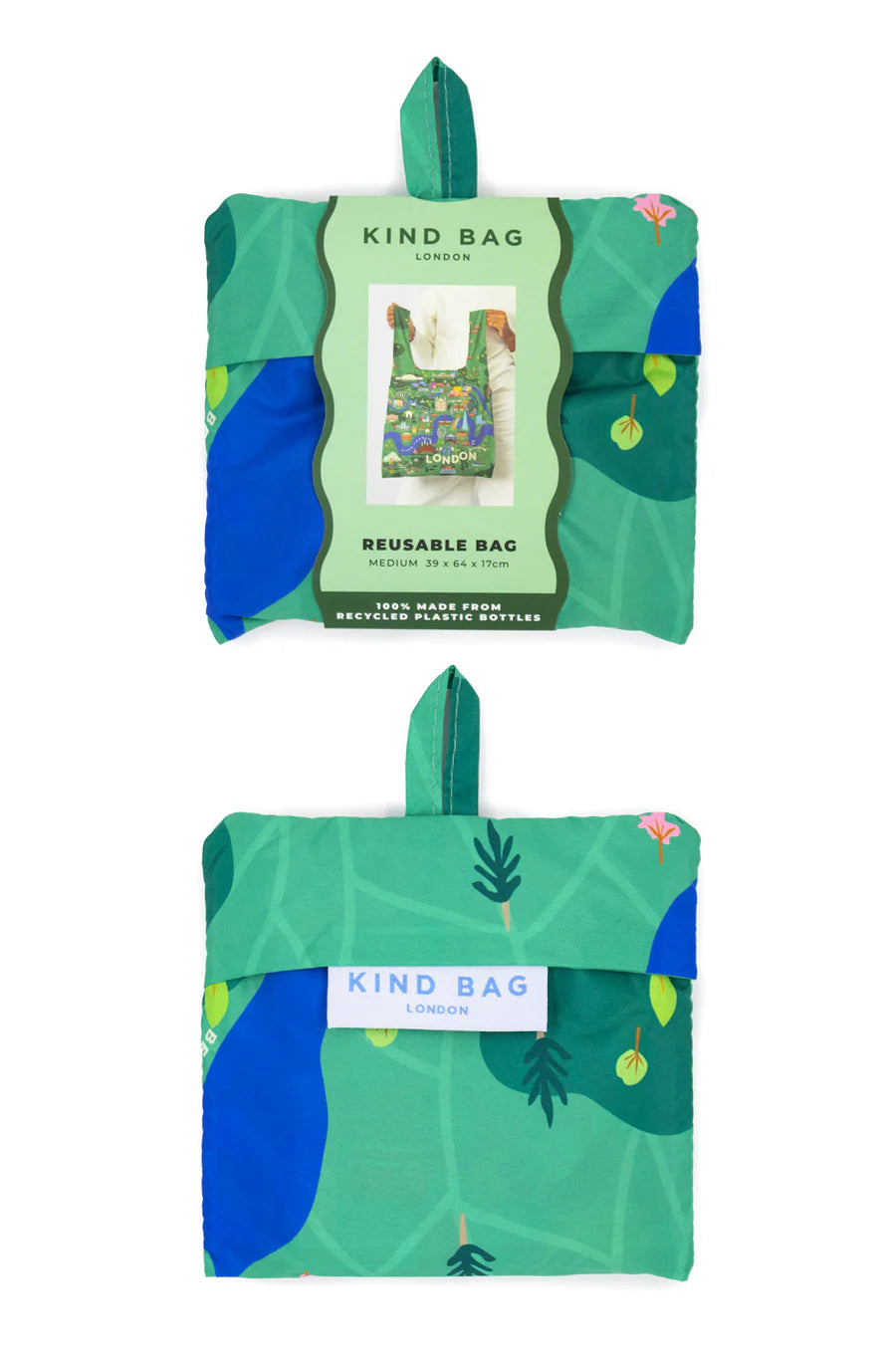 Kind Bag - Medium Reusable London Map