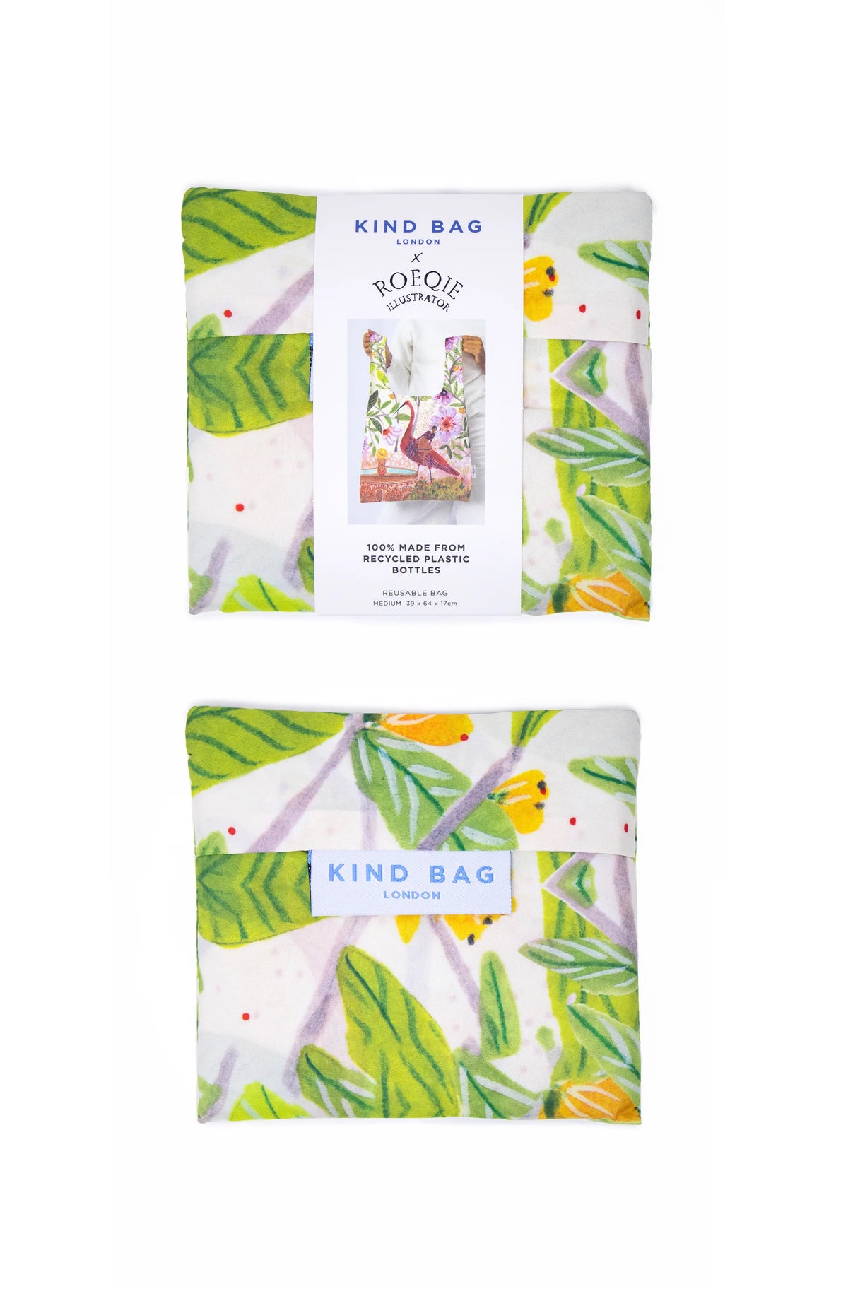 Kind Bag - Medium Reusable Bag - Roeqie Red Bird