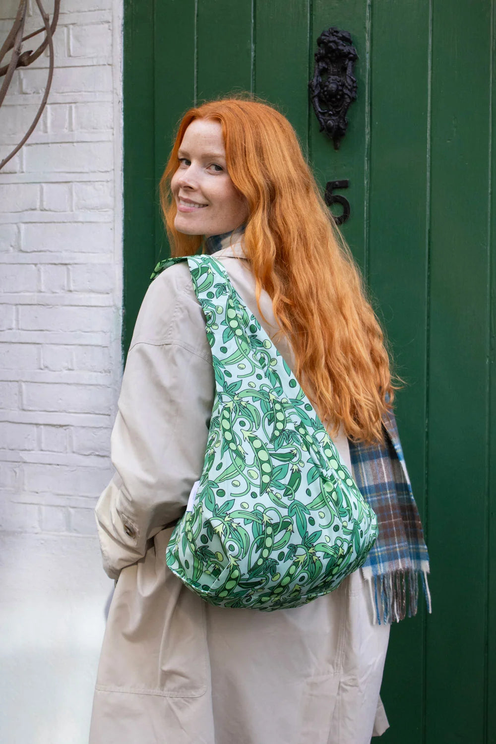 Kind Bag - Medium Reusable Bag - Peas