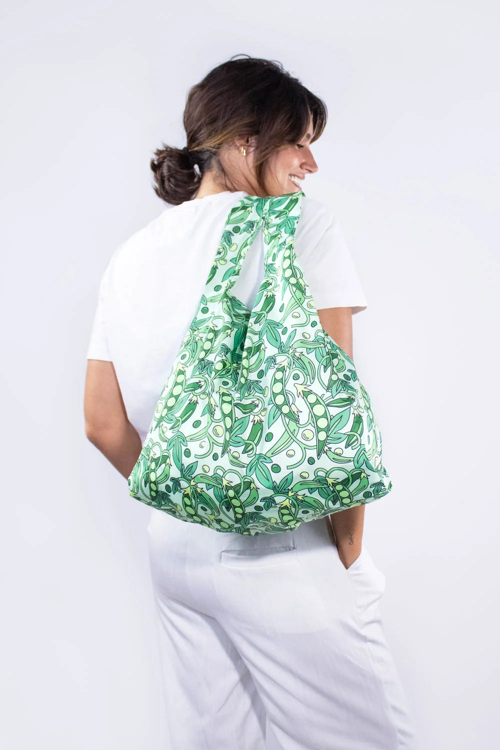 Kind Bag - Medium Reusable Bag - Peas