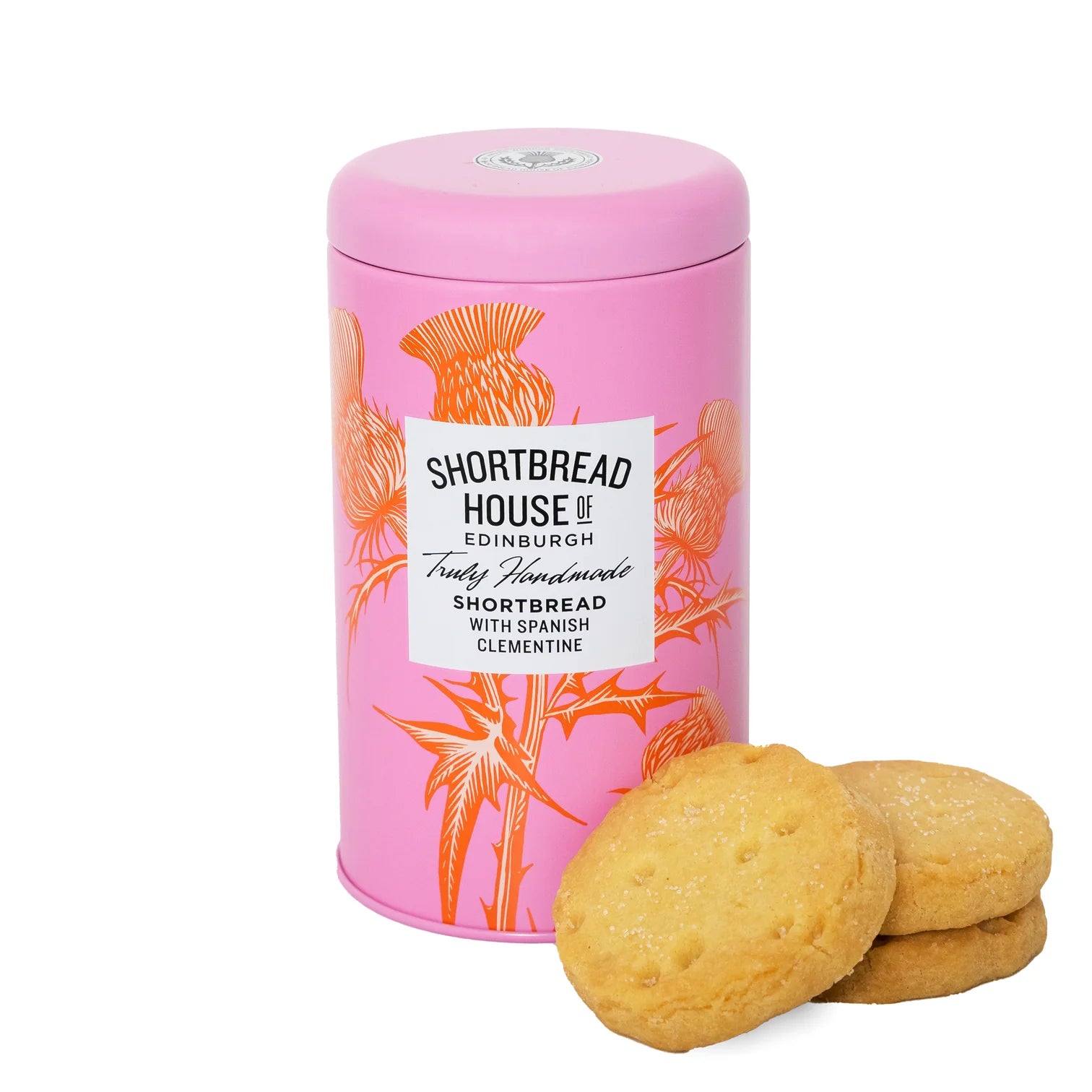 Handmade Shortbread Biscuits with Spanish Clementine