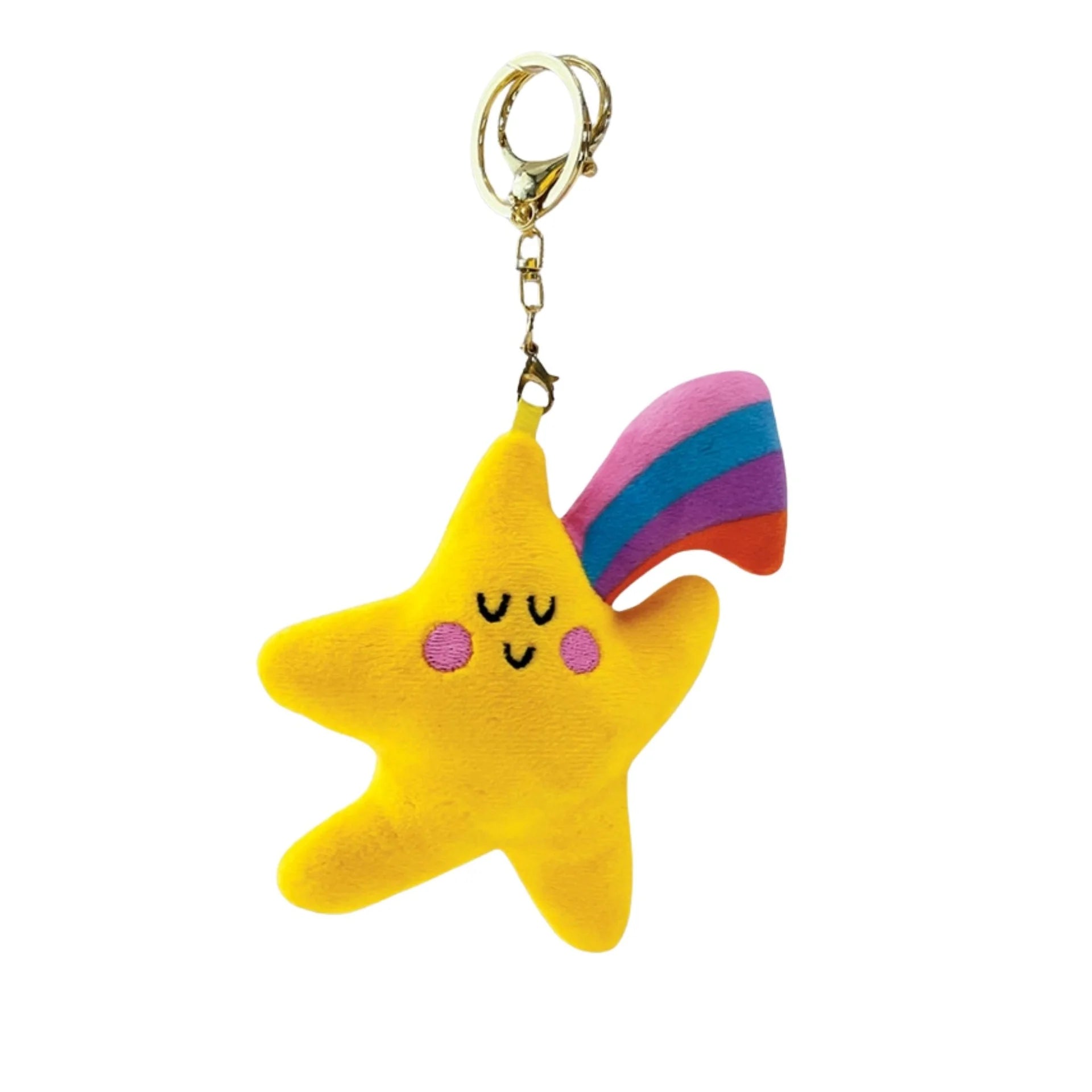 Rachel Ellen - Bag Charm - Star/Rainbow