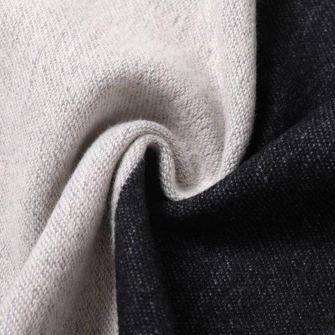 Reversible Stripe Scarf - Silver