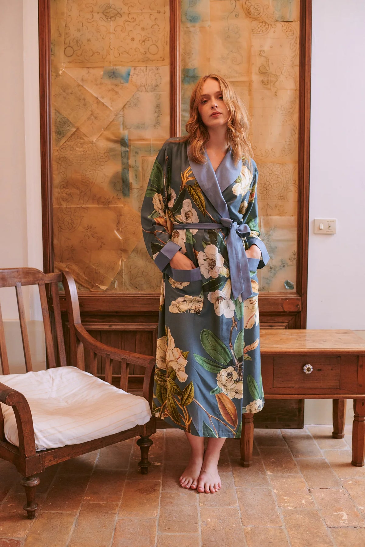Gown - Rhodoleia Blue