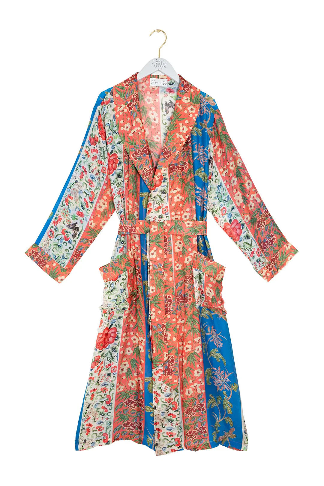 One Hundred Stars Gown - Ribbons - Cobalt