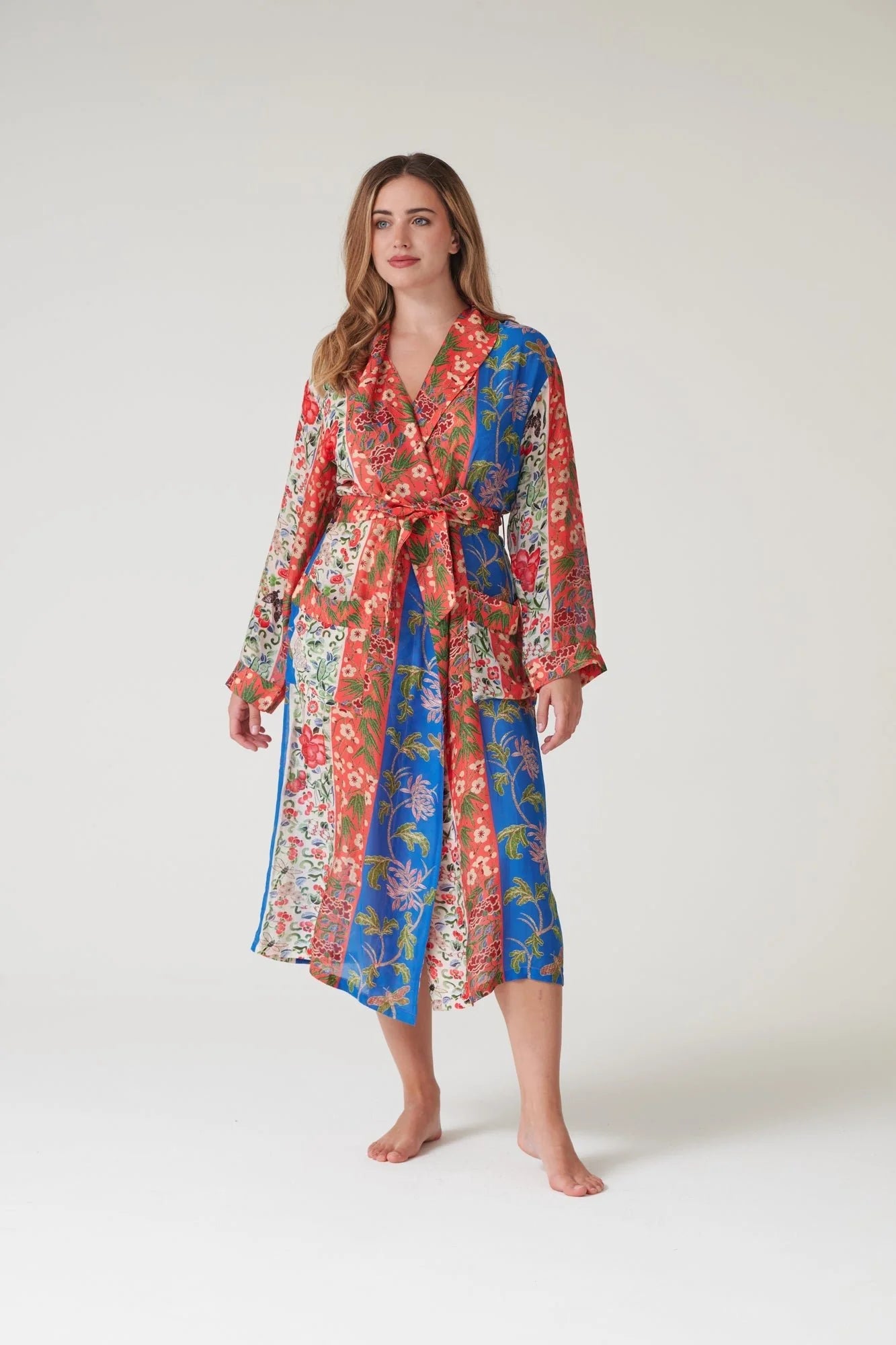 One Hundred Stars Gown - Ribbons - Cobalt