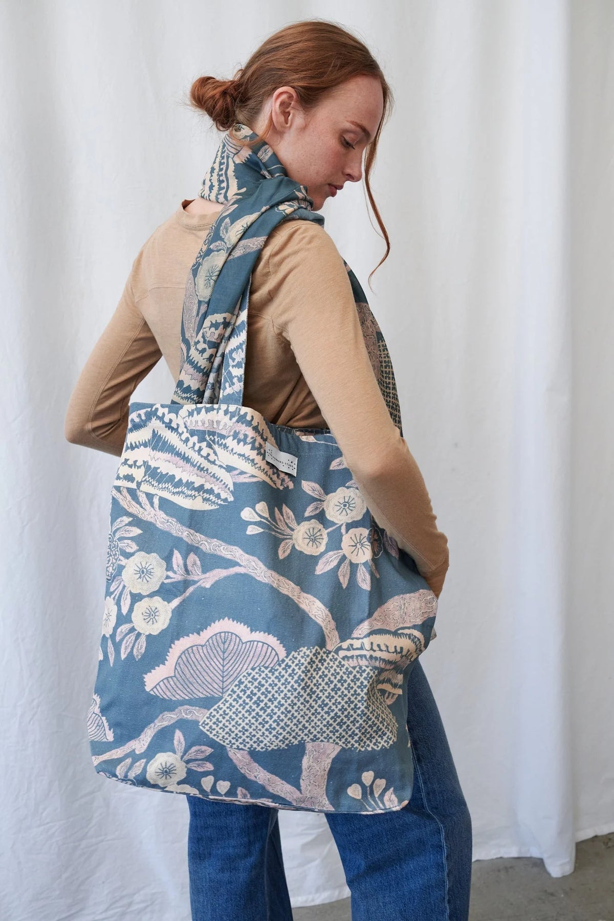 Canvas Bag - Rosa Blue