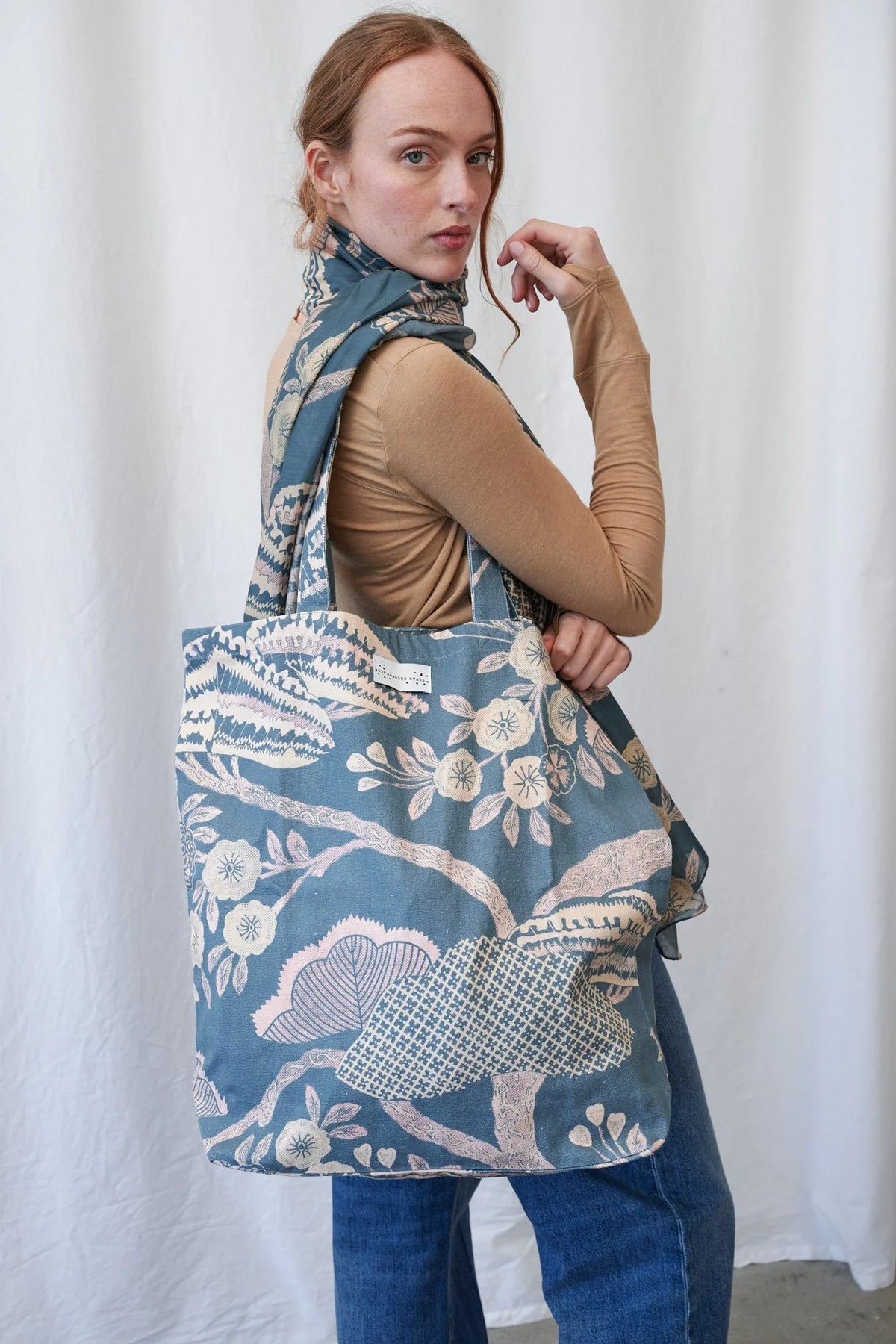 Canvas Bag - Rosa Blue