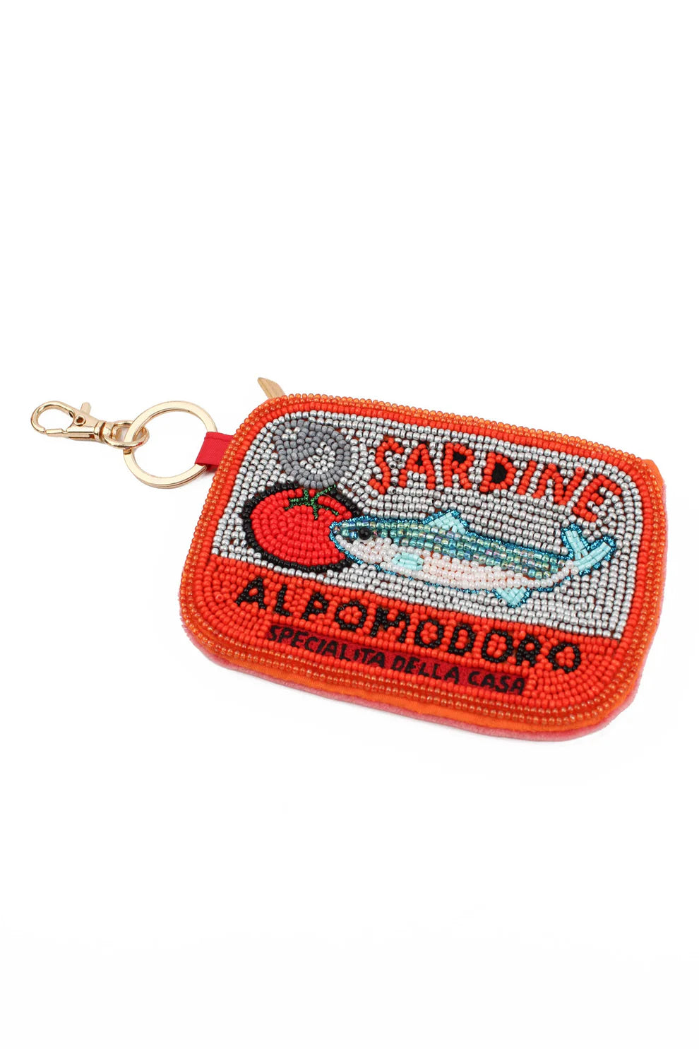 My Doris - Sardine - Beaded Pouch