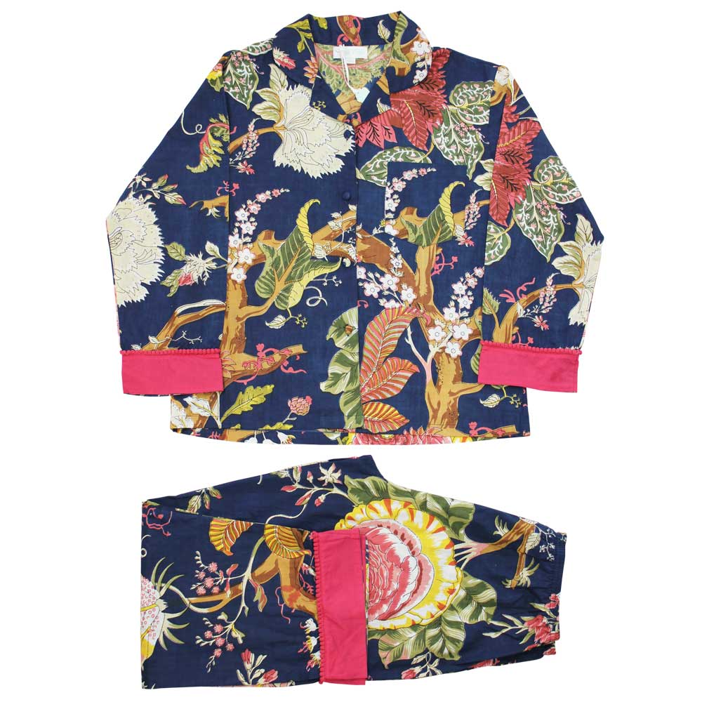 Blue Carnation Pyjamas - Medium/Large