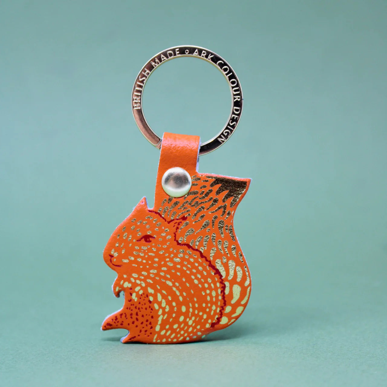 Ark - Squirrel Key Fob - Orange