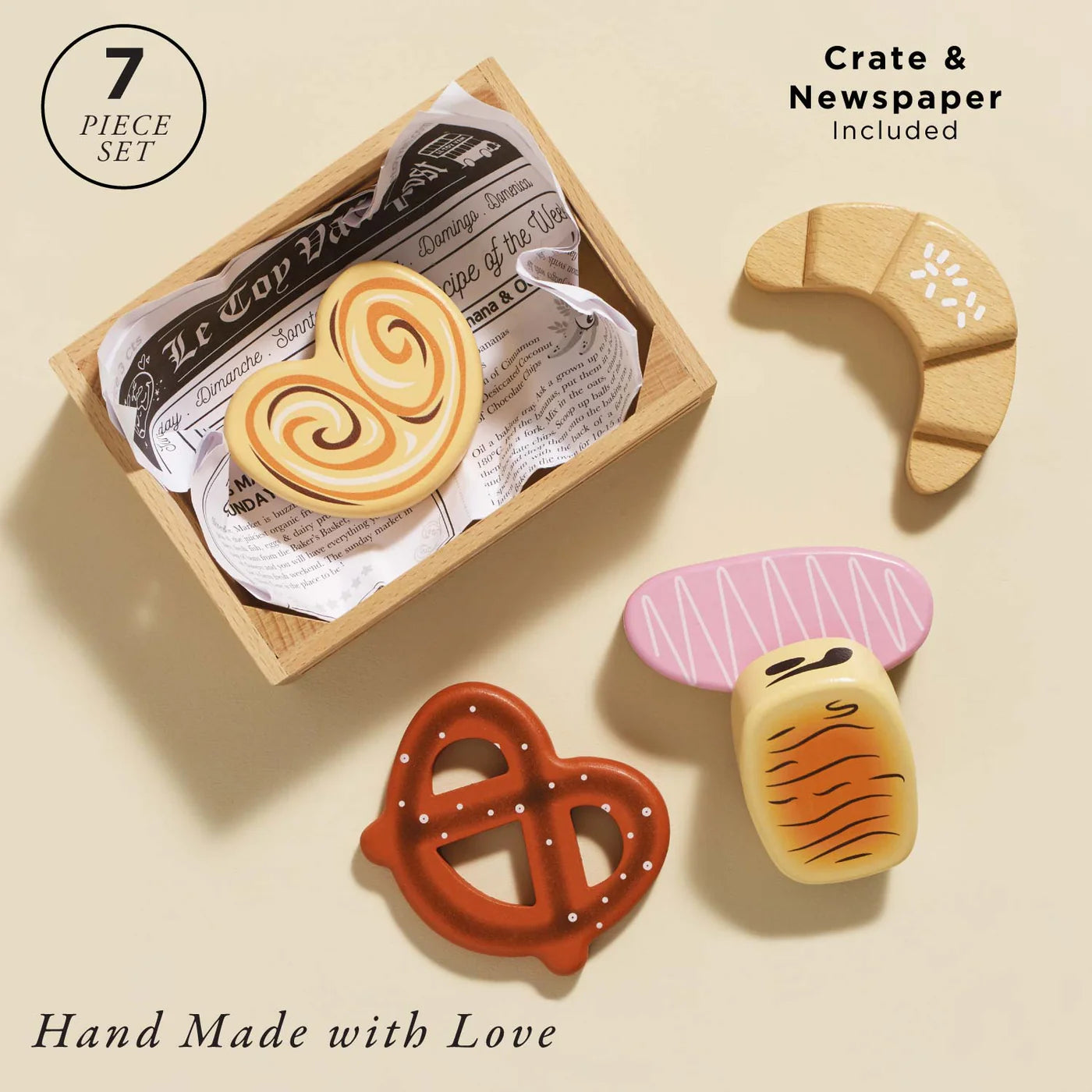 Le Toy Van - Bakery & Patisserie Wooden Market Crate