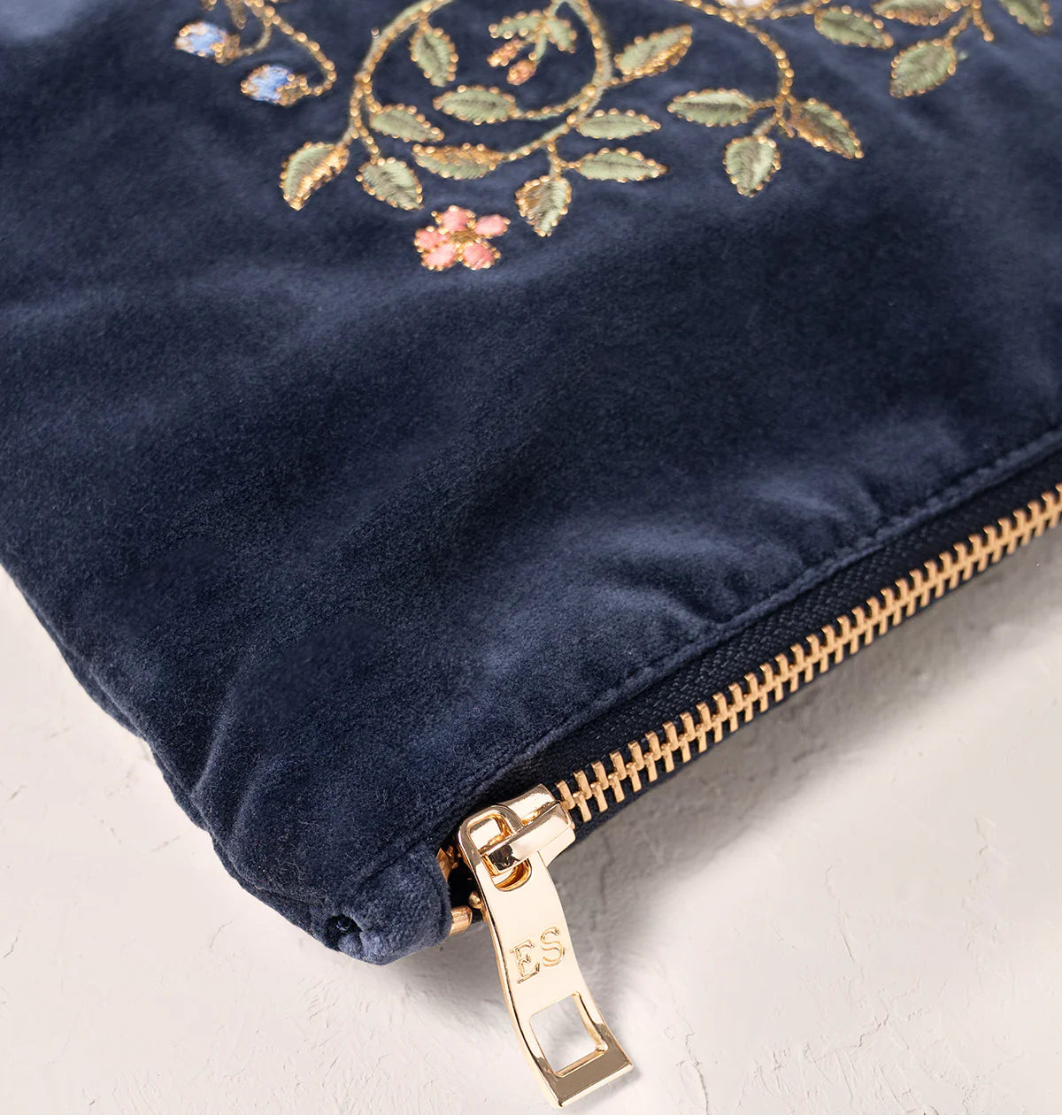 Tree of Life Mini Pouch - Indigo