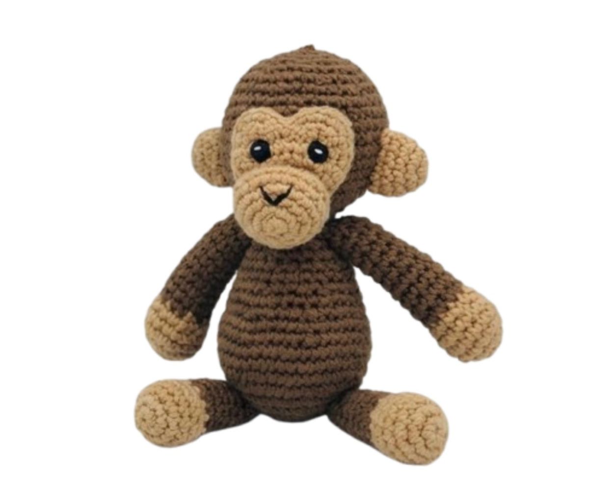 Best Years - Fair Trade Crochet Monkey Soft Toy
