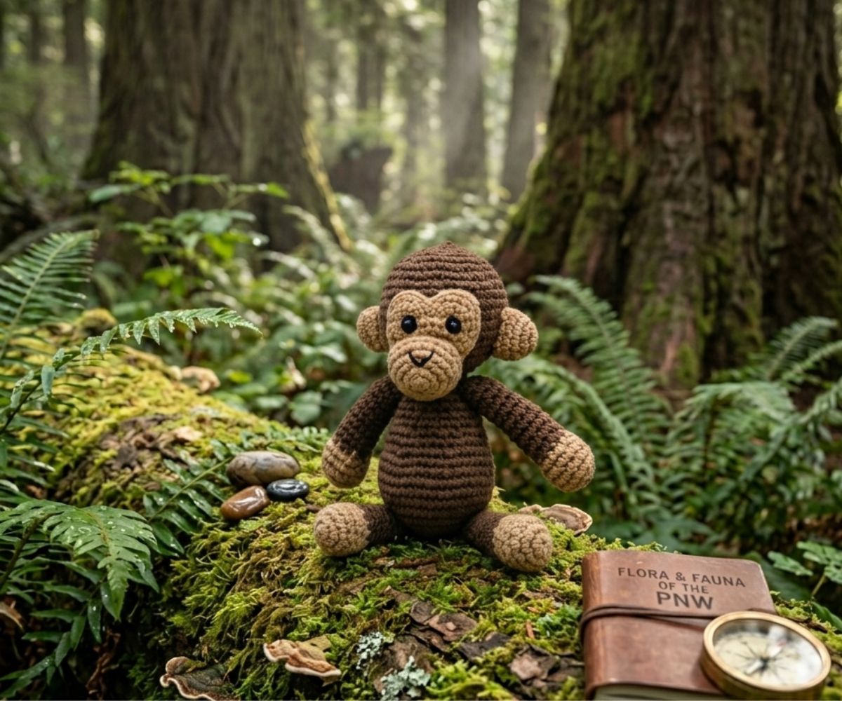 Best Years - Fair Trade Crochet Monkey Soft Toy