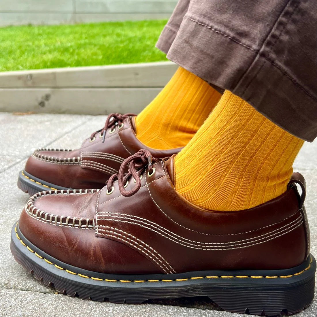 Swole Panda - Bumblebee Yellow Bamboo Socks