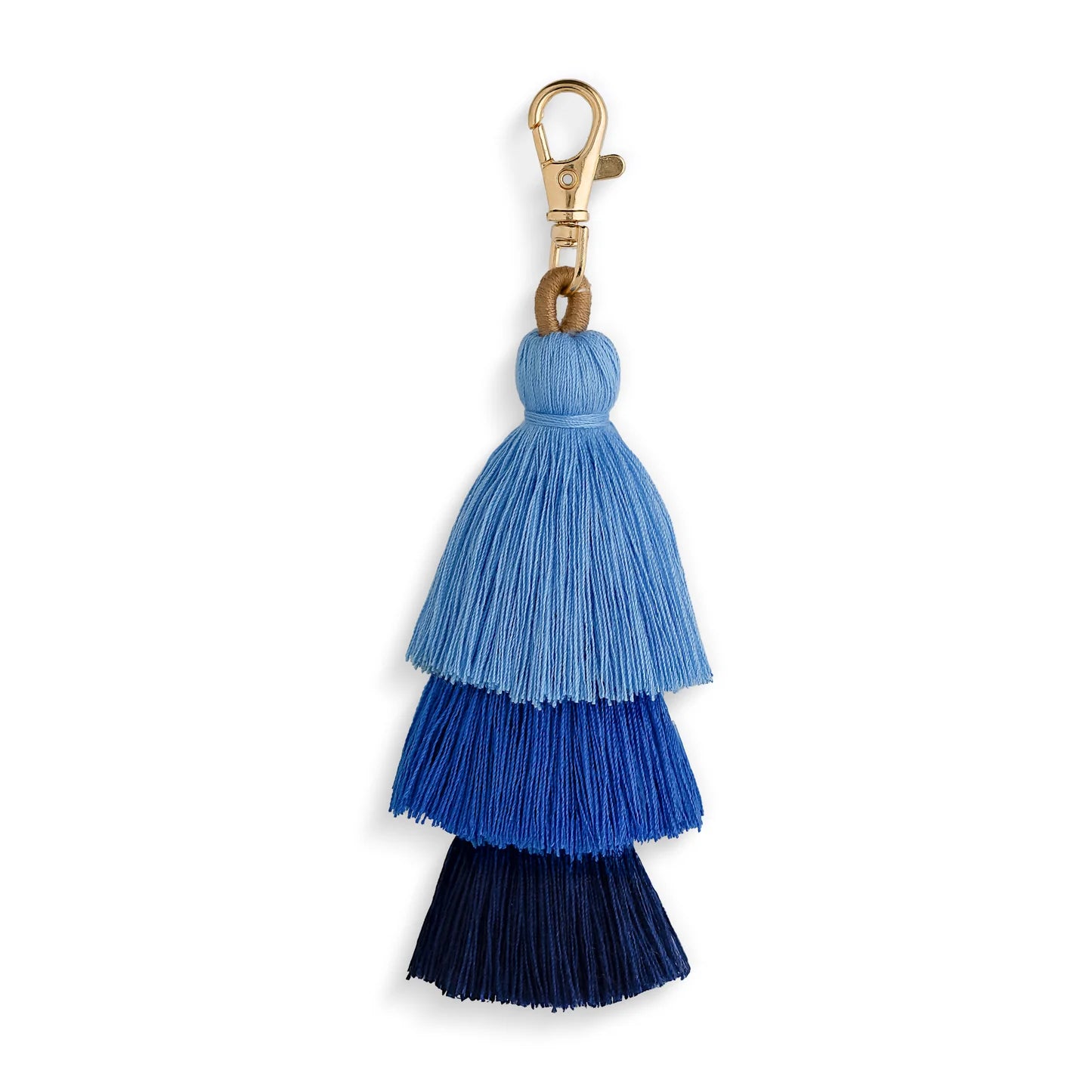 Bag Tassel Charm - Blue
