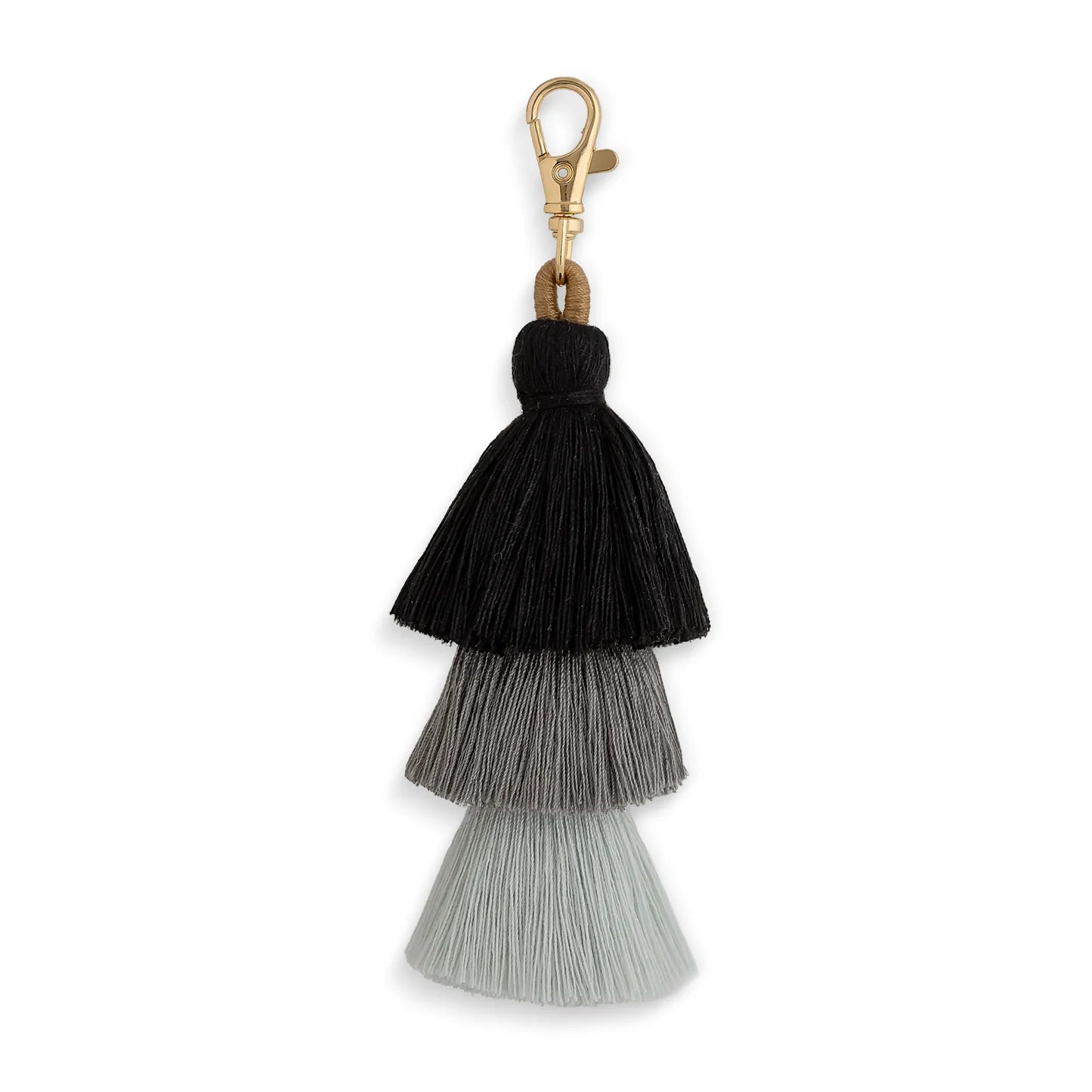 Bag Tassel Charm - Black