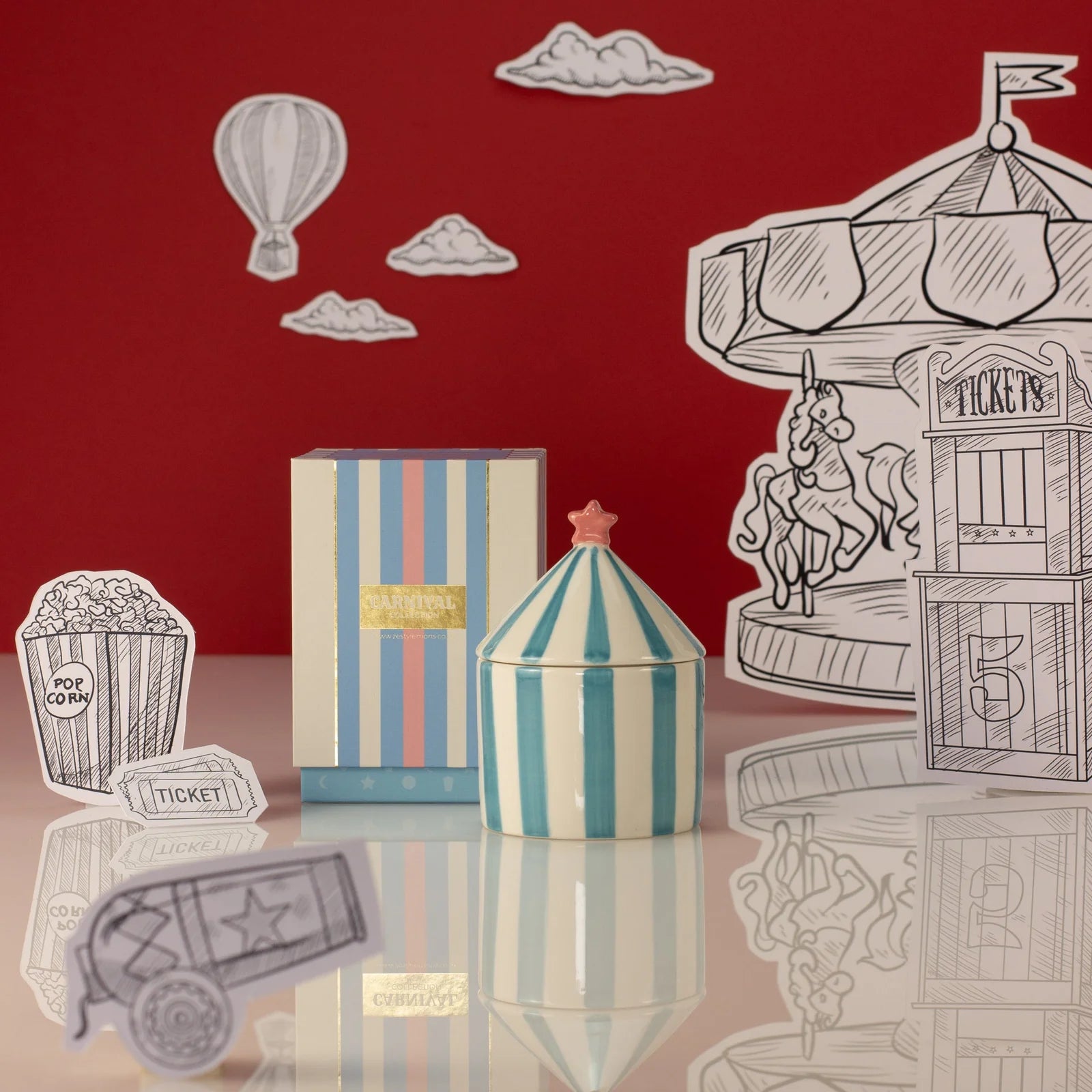 Zesty Lemons - Carnival - Charcoal & Matcha