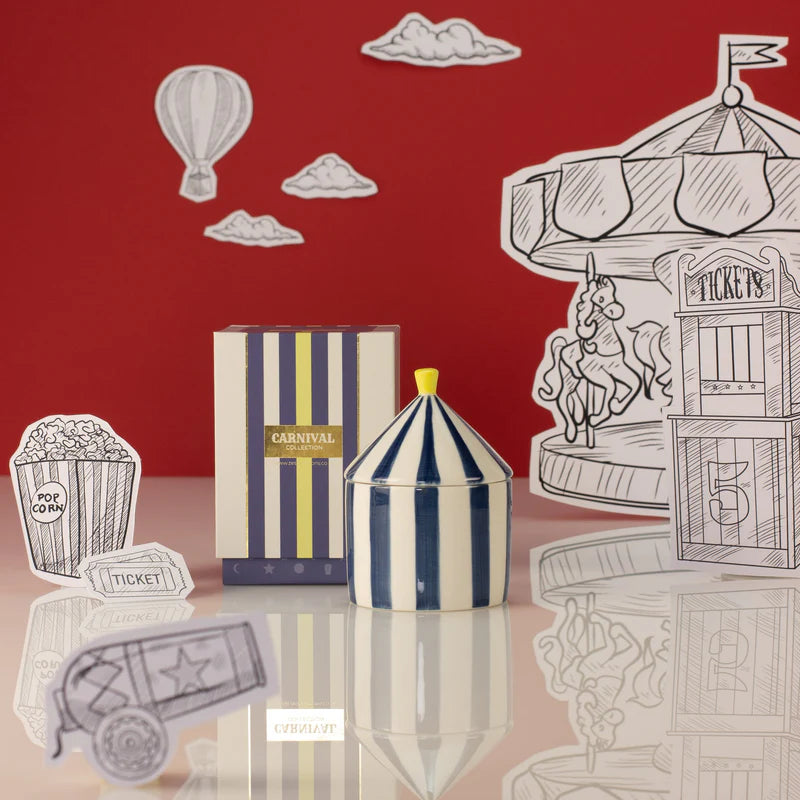 Zesty Lemons - Carnival - Oud and Leather Candle