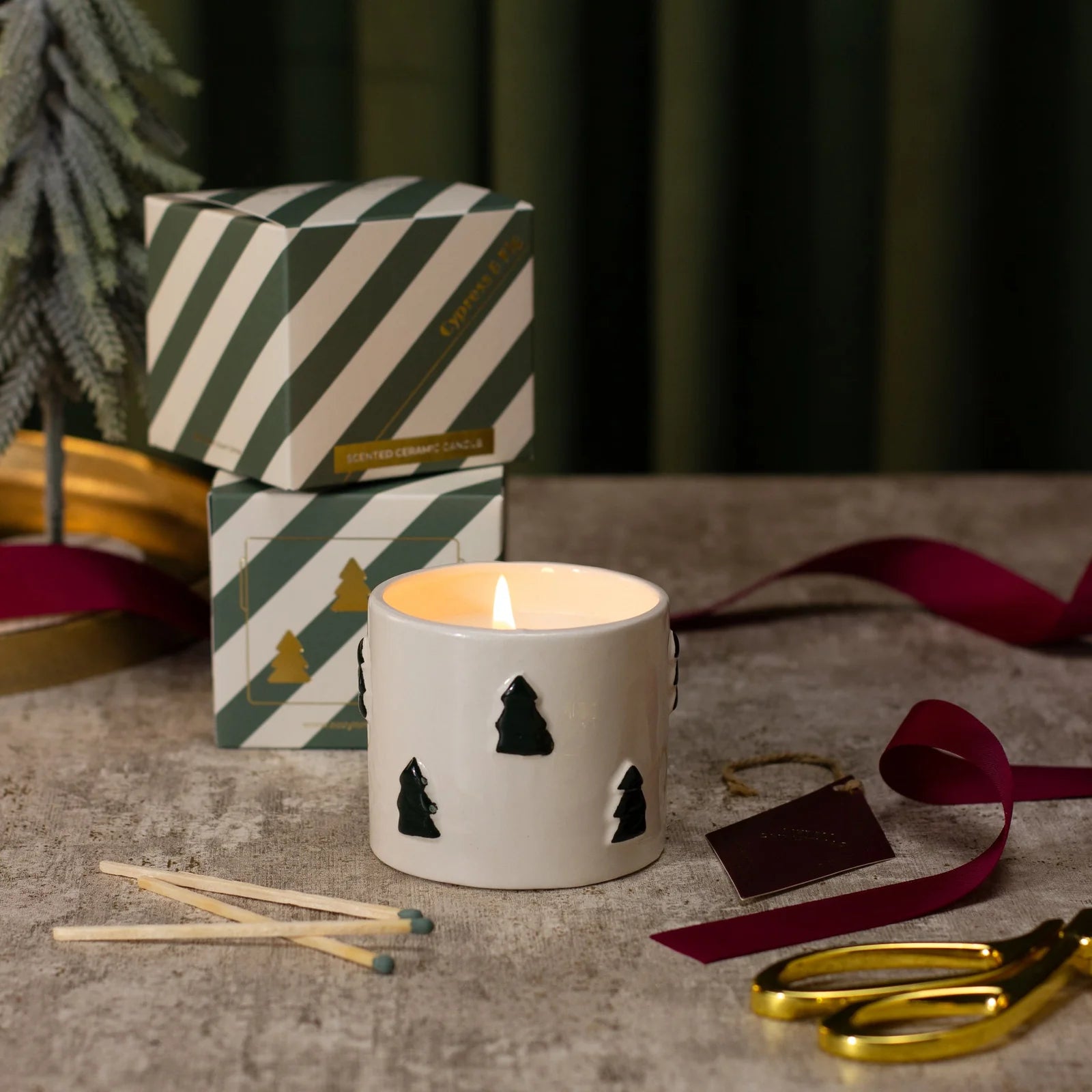 Zesty Lemons - Under the Tree Candle - Cypress and Fig