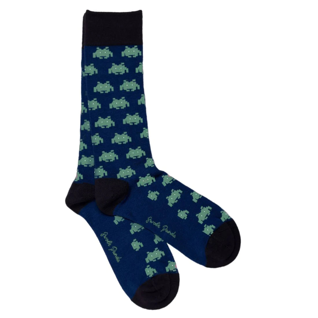 Swole Panda - Alien Invader Bamboo Socks