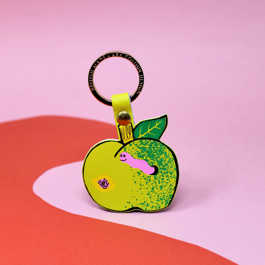 Ark - Juicy Apple Keyring -  Apple Green