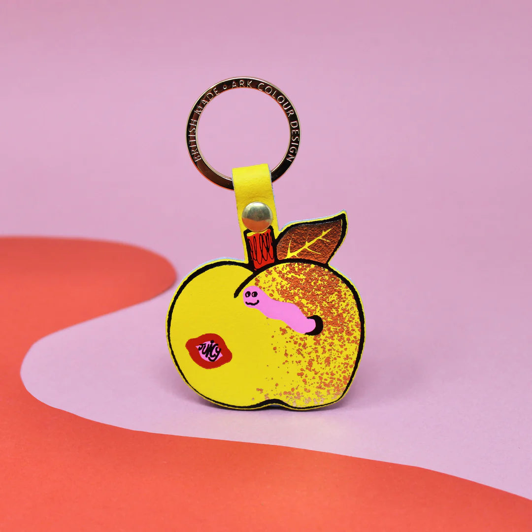 Ark - Juicy Apple Keyring -  Yellow