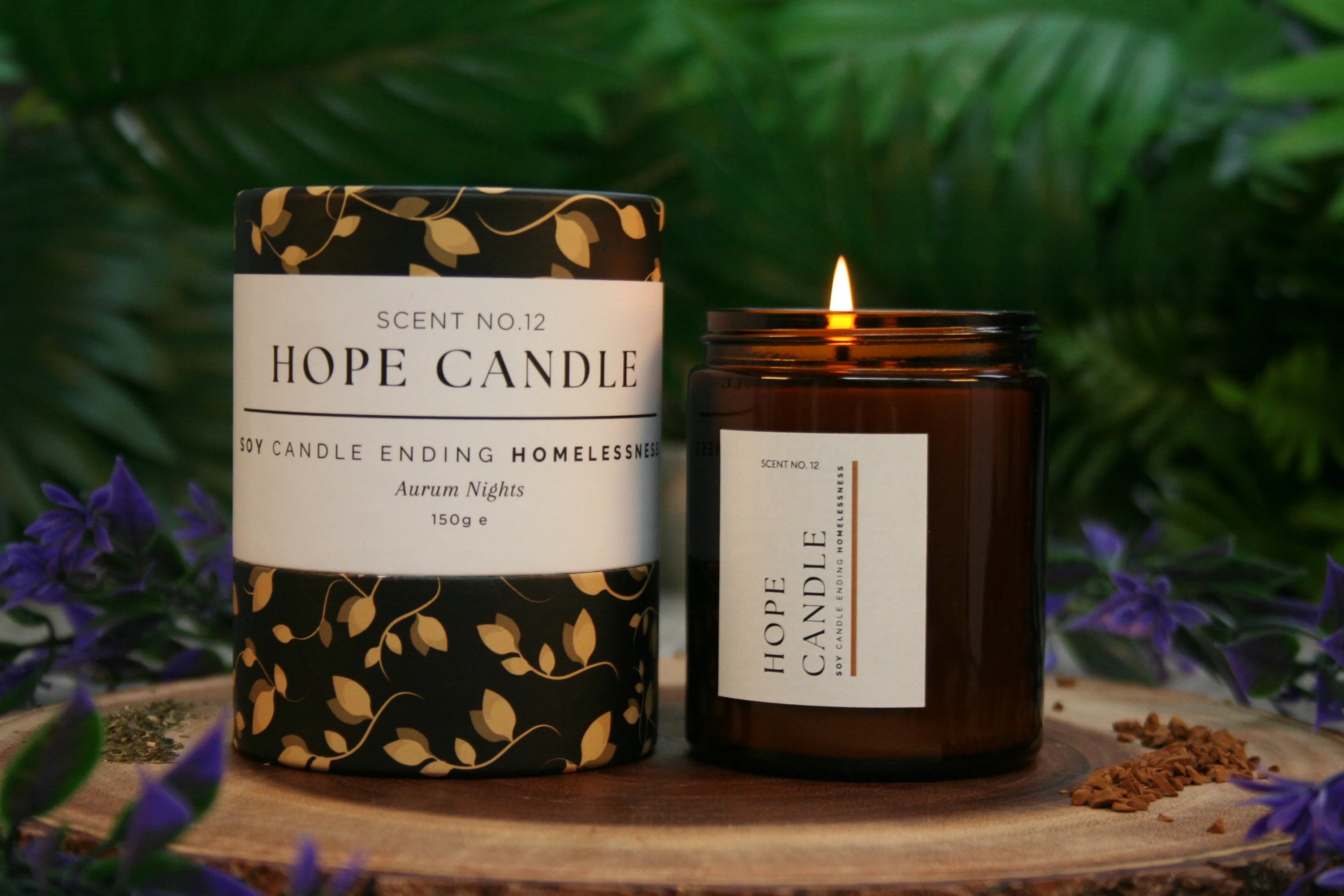 Aurum Nights Soy Candle - 180g